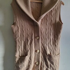 Ralph Lauren Black Label Cashmere Sweater Vest Size Small.